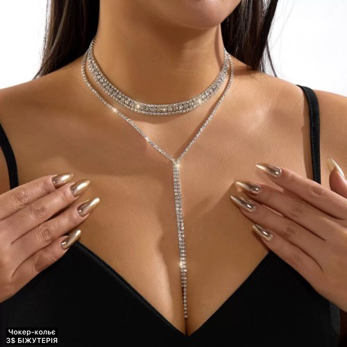 Підвіска 0092 (Чокер-кольє) БІЖУТЕРІЯ